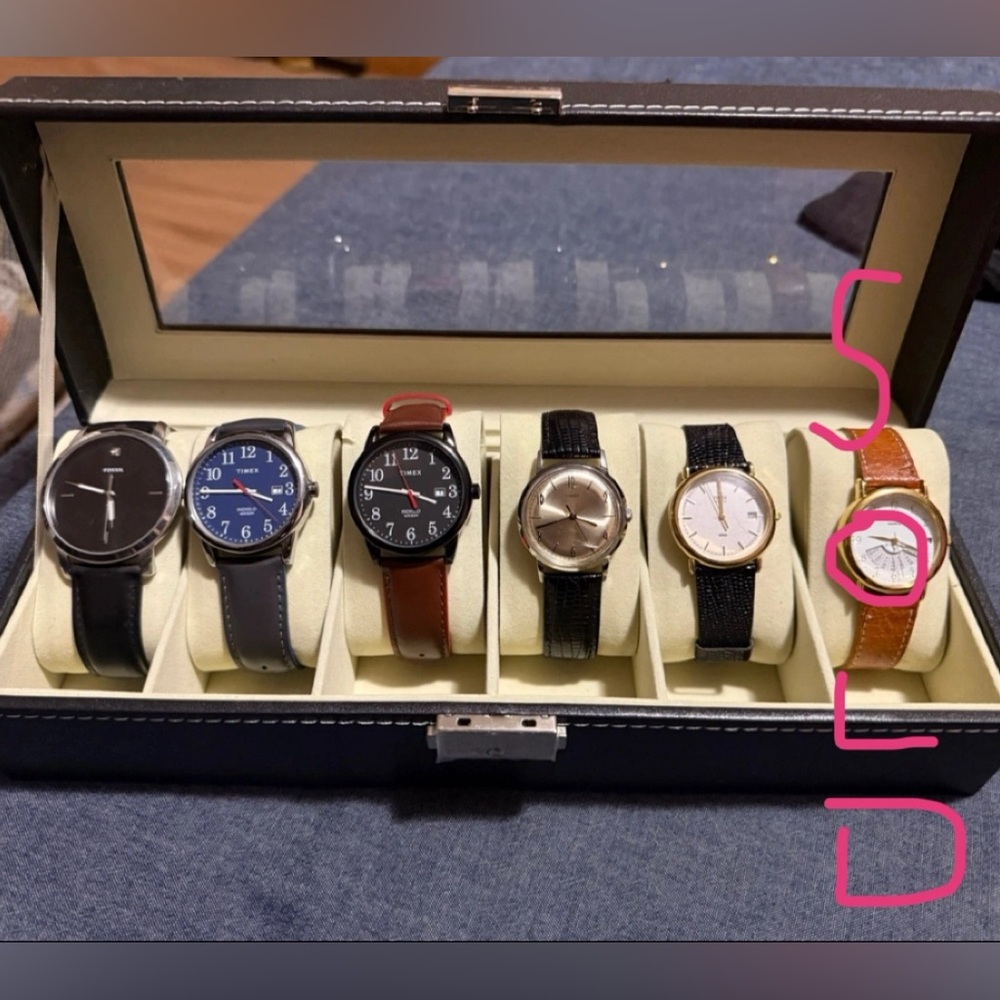 Men’s Watch Collection with Case